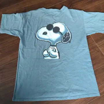 레어 JOE COOL 티셔츠 USA 스누피 SNOOPY M