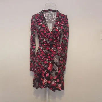 Diane Von Furstenberg 9-20 랩 원피스