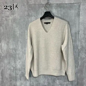 23구 V넥 니트 스웨터 38