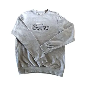 LACOSTE 그레이 맨투맨 US S