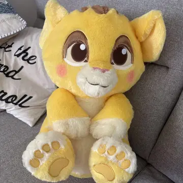 BIC 디즈니 심바 봉제 인형
