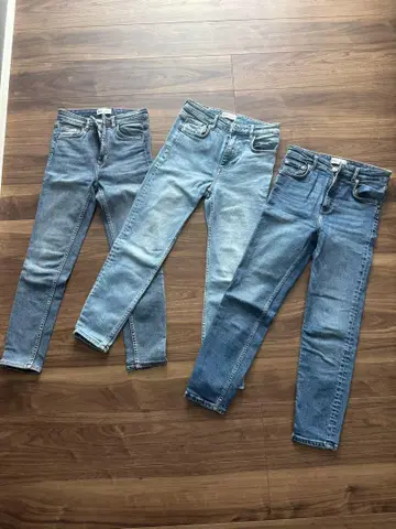 ZARA 스키니 데님 3종 세트