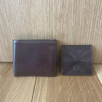 일비종떼 가죽 이단 접이식 지갑 & 코인 케이스