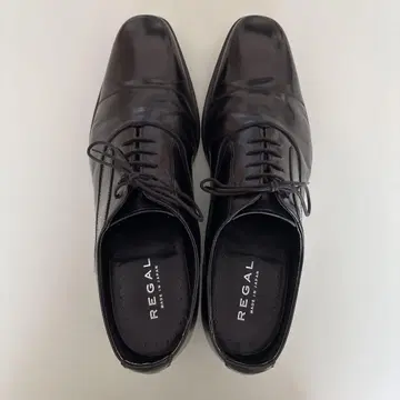 REGAL 블랙 비즈니스 슈즈 25.5cm