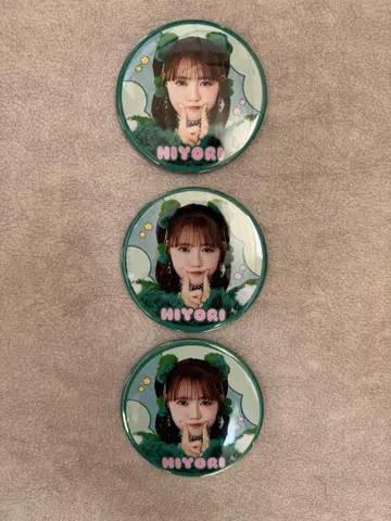 요시카와 히요리 조장 복권 캔 배지