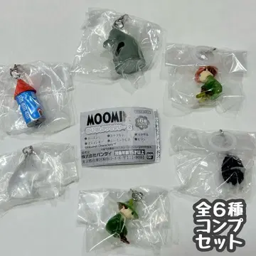 컴프 MOOMIN 메지루시 액세서리 2종 총 6개 세트 무민