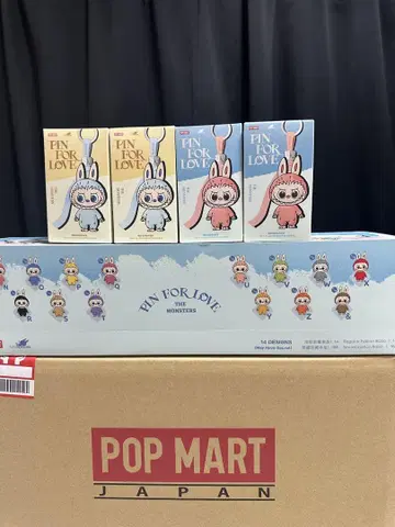 POP MART FIN FOR LOVE 몬스터즈 봉제 인형