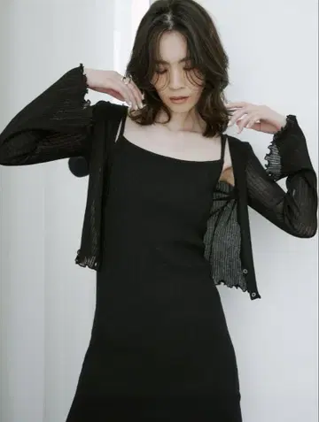 아뉴앙스 레이스 도킹 앙상블 원피스 M