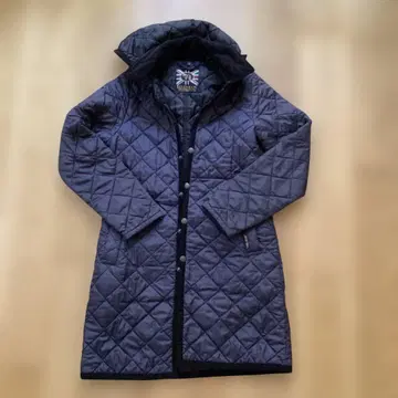 Lavenham 네이비 퀼팅 자켓 36