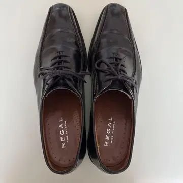 REGAL 블랙 비즈니스 슈즈