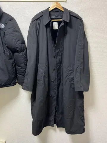 80s US.NAVY 올웨더 코트 라이너 포함 40L 블랙