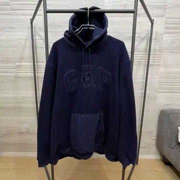 GAP 플리스 후드티 빅 로고 size XL