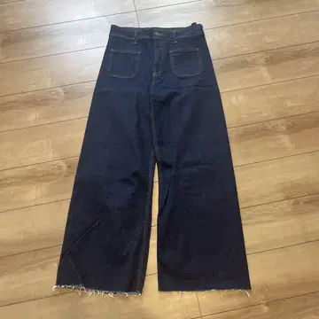 ZARA 다크 블루 부츠컷 데님 42