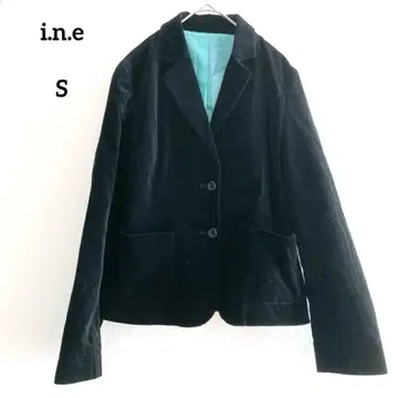 i.n.e 아이에니 벨로아 자켓 블랙 1 테일러드