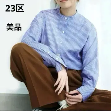 새상품급 23(니쥬산쿠) 셔츠 블라우스 멀티 컬러 잡지 게재