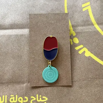 오사카 간사이 만박 UAE 파빌리온 핀 배지