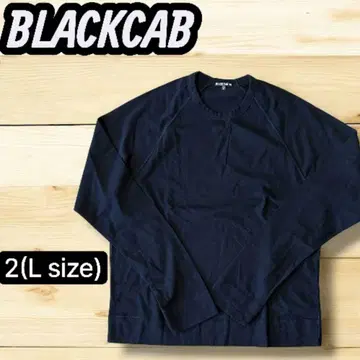미사용 새상품! BLACKCAB 래글런 T셔츠 2(L)size 블랙 긴팔
