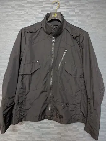 지스타 로우 블랙 밀리터리 자켓 L