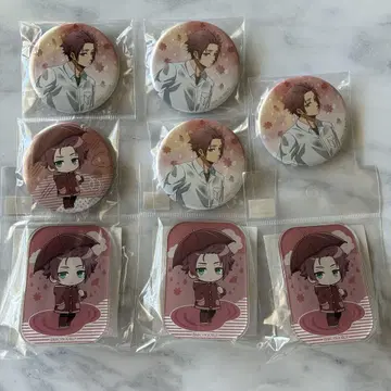 블루 록 이토시 사에 가을비 캔뱃지 아크릴 클립 묶음 판매 8점 미사용