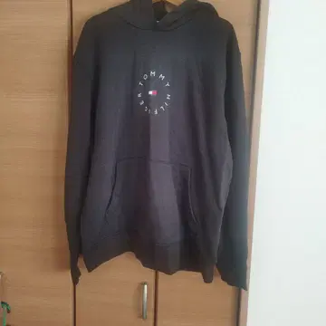 TOMMY HILFIGER 블랙 후드티 XXL