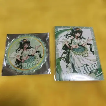 피치피치피치 namco 남코 아크릴 코스터 브로마이드 리나