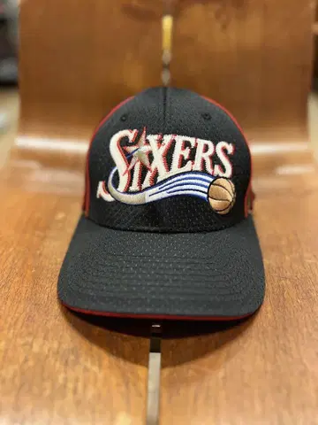 Sixers 농구 캡 블랙 프리 사이즈