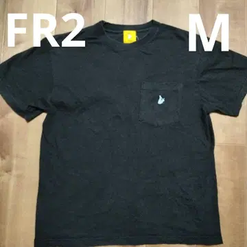 M 사이즈 FR2 티셔츠/블랙