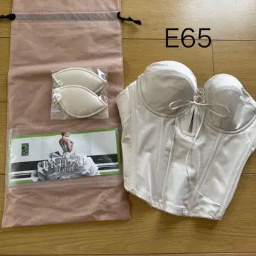 BRIDAL BEAUTE 브라이덜 이너 E65 백리스 뷔스티에