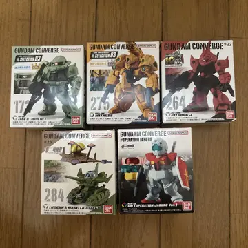 GUNDAM CONVERGE 5체 세트