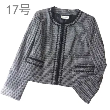 이긴 벨 커렌트 빅 사이즈 17호 스팽글 노카라 자켓