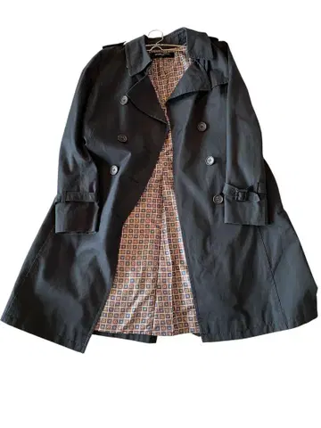 UNITED ARROWS 블랙 트렌치코트 L 사이즈 가을/겨울 취업활동