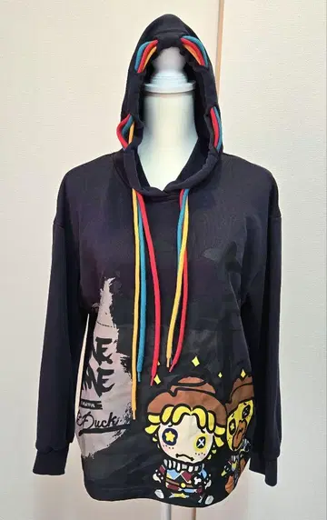 곡예사 B.Duck 콜라보 긴팔 후드티 마이크 모턴