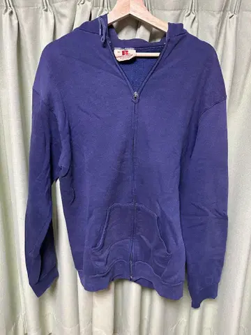 70s 80s RUSSELL ATHLETIC 집업 후드티 페이드