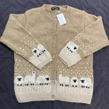 Platinum Alpaca 알파카 패턴 가디건