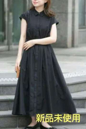 어반 리서치 원피스 블랙