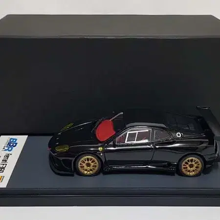 1:43 BBR Ferrari 360 Modena GT 2003 Black (Japan Custom) on
