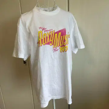 FREAK'S STORE ROXY MUSIC 반팔T셔츠 화이트