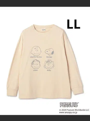 스누피 긴팔 T셔츠