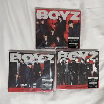 SixTONES BOYZ 초회반 A 초회반 B 일반ver 3형태 싱글