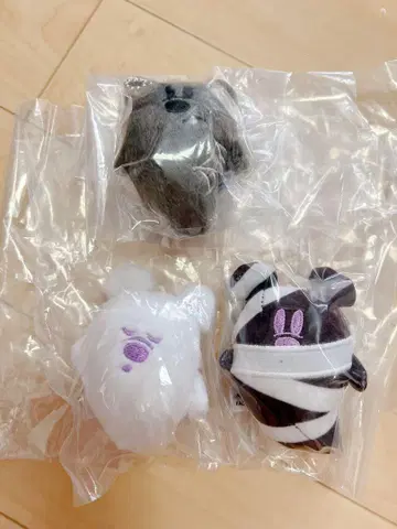 디즈니 할로윈 봉제 인형 키체인