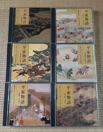NHK 낭독 CD 고전 헤이케 이야기 CD 6종 12장 세트