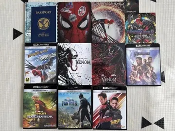 MARVEL 영화 9편 4K ULTRA HD + 덤
