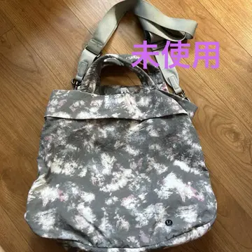 [ 미사용 ] Lululemon 토트백 그레이/핑크 19L