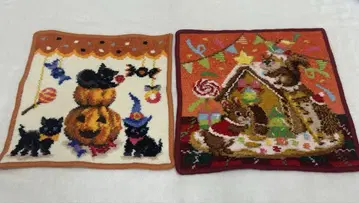 FEILER 페이러 할로윈 크리스마스 타월 손수건