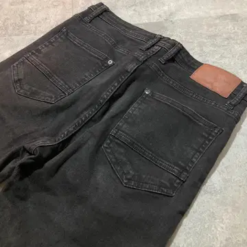 [ ZARA MAN ] 자라 맨 스트레치 블랙 스키니 데님 팬츠