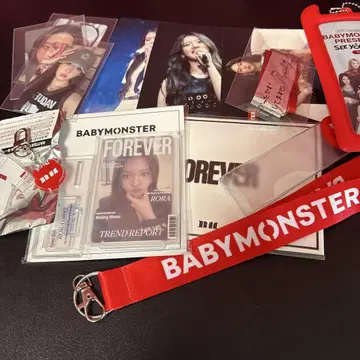 BABYMONSTER 로라 RORA 혜택 타워 레코드 트레이딩 카드 모음