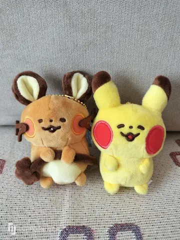 yurutto  데덴네 피카츄 봉제 인형 마스코트