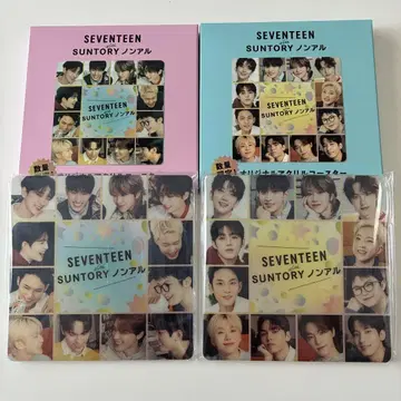 SEVENTEEN SUNTORY 논알콜 아크릴 코스터 2개 세트