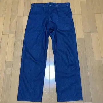 40s 데님 워크 팬츠 USNAVY 밀리터리