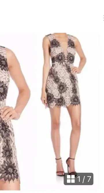 BCBGMAXAZRIA 레이스 드레스 M 사이즈